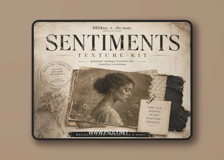 1924us x Elle May - Sentiments Texture Kit 1 1924us x Elle May Sentiments Texture Kit