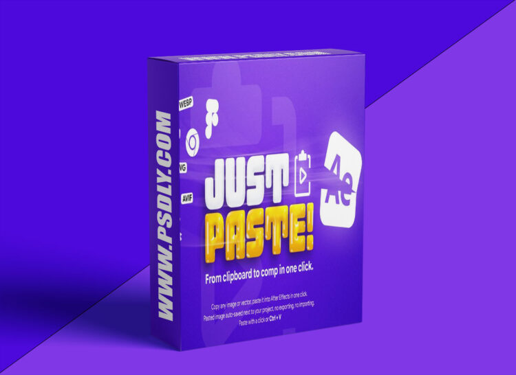 Aescripts - JustPaste v2.0.0 1 Aescripts JustPaste v1.0
