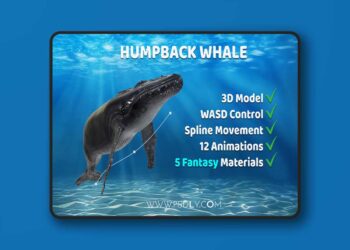 Animated Humpback Whale (5.3 – 5.7)
