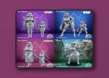 Ardent Miniatures April 2026 – 3D Print Model STL