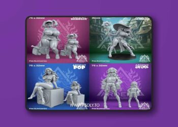 Ardent Miniatures March 2026 – 3D Print Model STL