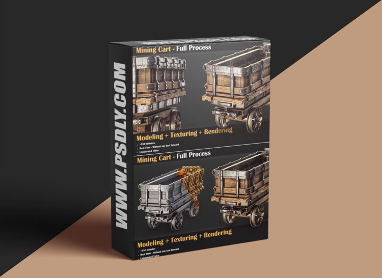 Artstation - Mining Cart - Full Tutorial 1 Artstation - Mining Cart - Full Tutorial