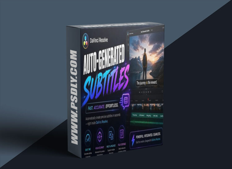 Auto-Generated Subtitles for DaVinci Resolve 1 Auto Generated Subtitles for DaVinci Resolve