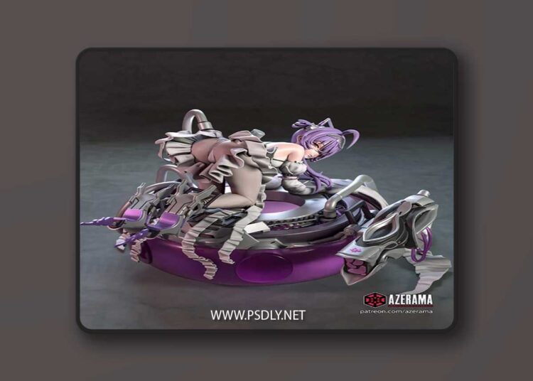 Azerama – NIKKE – Liberalio – 3D Print Model STL 1 Azerama – NIKKE – Liberalio – 3D Print Model STL