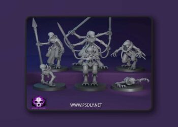 Blackcrest Miniatures – Transmuters March 2026 – 3D Print Model STL