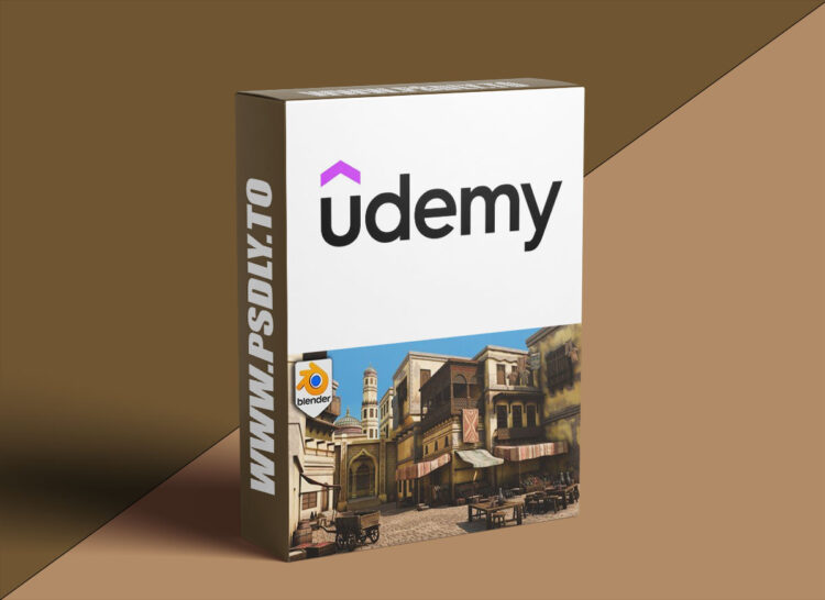 Udemy – Blender Stylized Arabian Market Environment: Build 3D Scene 1 Blender Stylized Arabian Market Environment: Build 3D Scene