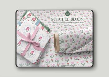 CM Cross Stitch Florals Spring Pattern