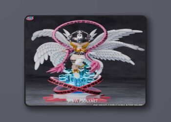 Chibi Land Figures – Angewomon Chibi – Digimon – 3D Print Model STL