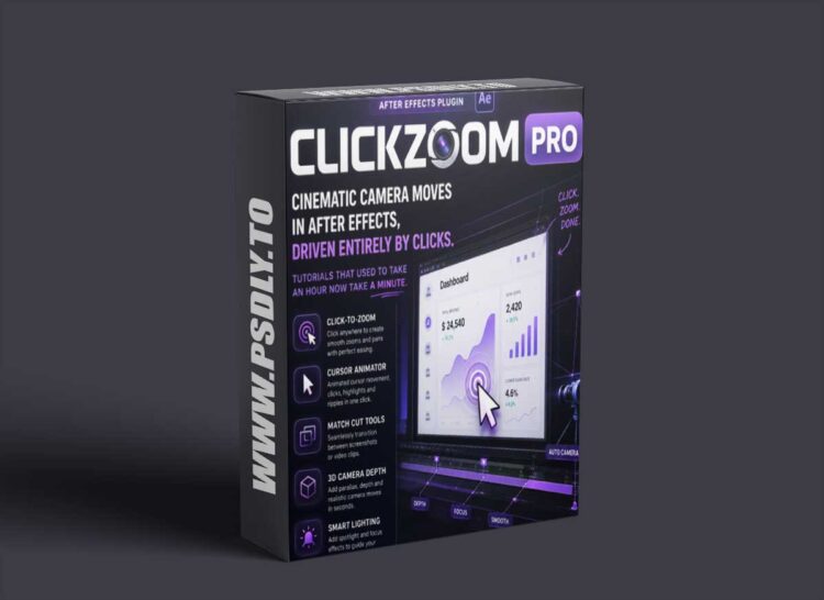 ClickZoom Pro v3.1 for After Effects 1 ClickZoom Pro v3.1 for After Effects