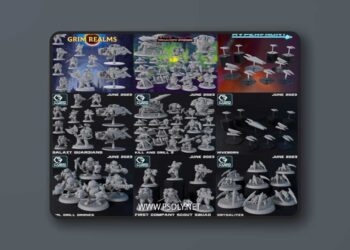 Cyber Forge Miniatures – June 2023 – Kill and Drill – 3D Print Model