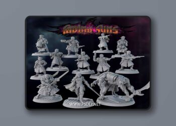 Cyber Forge Miniatures – June 2024 – 3D Print Model