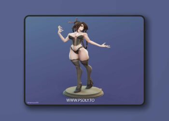 DiNamuuu3D – Lulu FFX – 3D Print Model STL