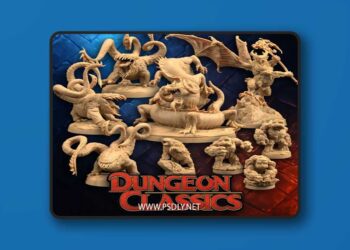 Dungeon Classics May 2026 – 3D Print Model STL