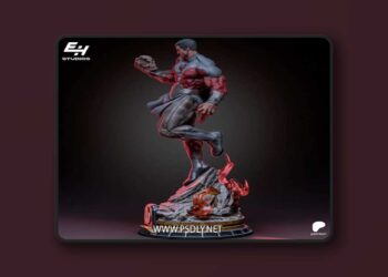 EH Studios – Thargg – 3D Print Model STL