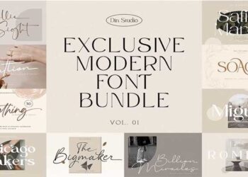 Exclusive Modern Font Bundle 5947720