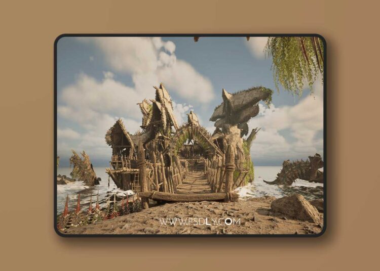 Feather Village (5.3 – 5.8) for Unreal Engine 1 Feather Village (5.3 – 5.8)