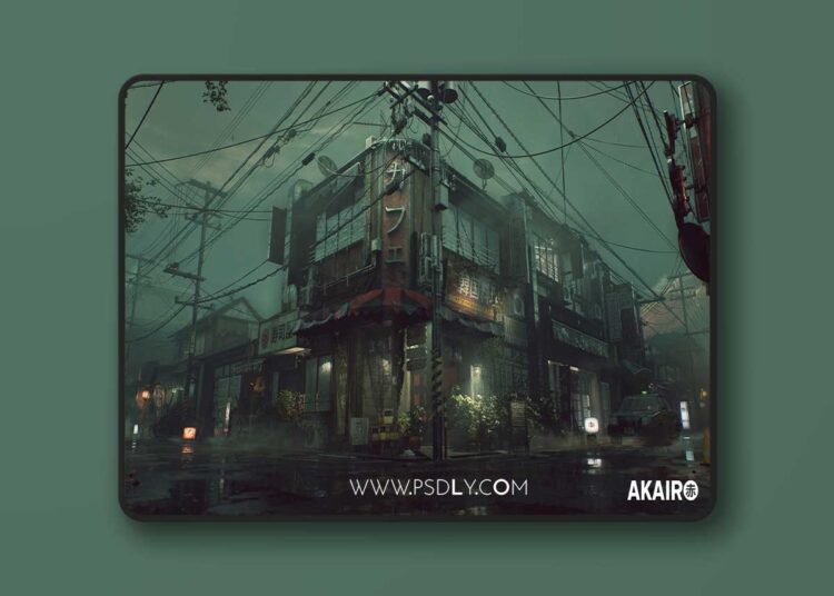 Foggy Japanese Street (5.6 – 5.7) for Unreal Engine 1 Foggy Japanese Street (5.6 – 5.7)