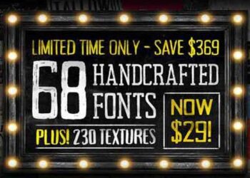 Font Texture Bundle 645616