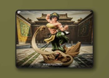 Gatsu Studios – Avatar – Toph Beifong – 3D Print Model STL