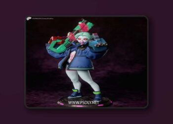 Gatsu Studios – Rebecca Cyberpunk Edgerunners – 3D Print Model STL