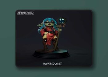 HardWitch Games – Florina – 3D Print Model STL