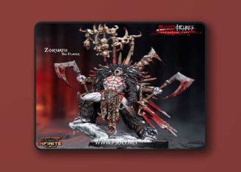 Heroes Infinite – Blood Tribes – Barbarian Fury April 2026 – 3D Print Model STL