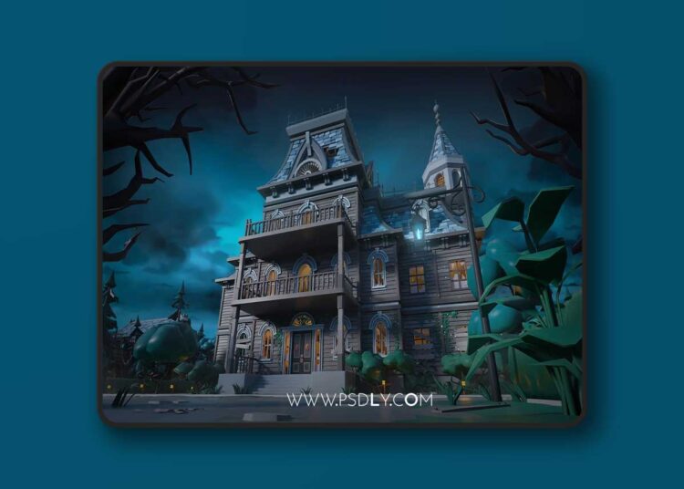 Horror Mansion - Low Poly 3D Models Pack (4.27 and 5.0 – 5.7) 1 Horror Mansion - Low Poly 3D Models Pack (4.27 and 5.0 – 5.7)