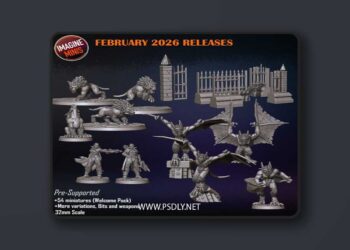 Imagine Minis February 2026 – 3D Print Model STL
