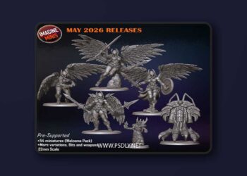 Imagine Minis May 2026 – 3D Print Model STL