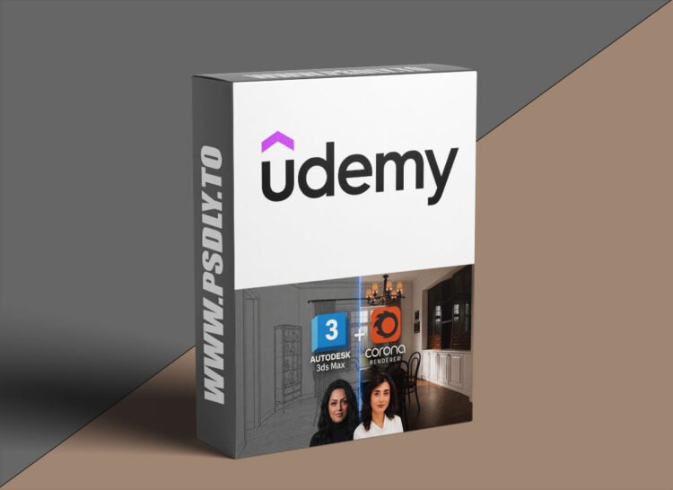 Udemy – Interior Visualization with 3ds Max and Corona Renderer 1 Interior Visualization with 3ds Max and Corona Renderer