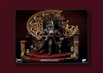 KcStudio – Lady Maria – Bloodborne Fanart – 3D Print Model STL