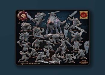 Lost Kingdom Miniatures March 2026 – 3D Print Model STL
