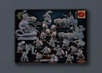 Lost Kingdom Miniatures May 2026 – 3D Print Model STL