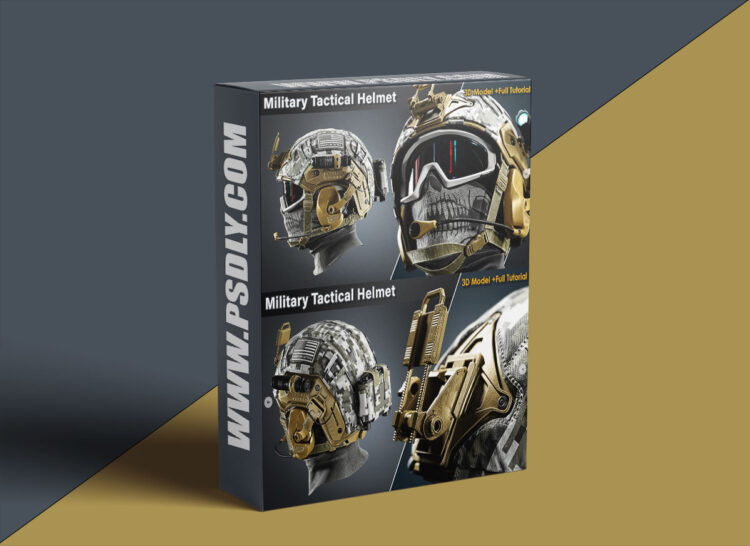 Military Tactical Helmet / 3D Model+Full Tutorial 1 Military Tactical Helmet / 3D Model+Full Tutorial