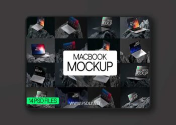 MockupCloud Mac book Laptop Mockup