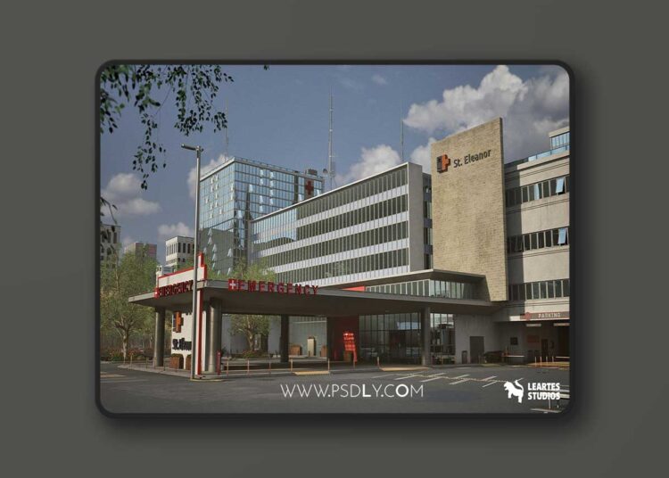 Modern Hospital Environment (5.1 – 5.7) for Unreal Engine 1 Modern Hospital Environment (5.1 – 5.7)