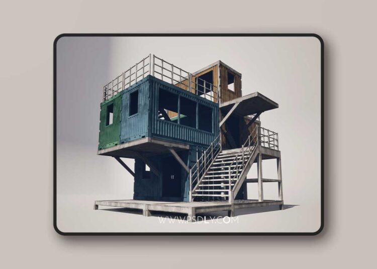 Modular Container Houses - Survival Base Pack (5.3 – 5.7) 1 Modular Container Houses - Survival Base Pack (5.3 – 5.7)