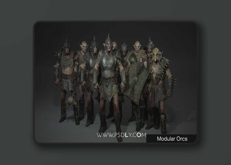 Modular Orcs & Troll - Metahuman (5.6 – 5.7) 1 Modular Orcs & Troll - Metahuman (5.6 – 5.7)