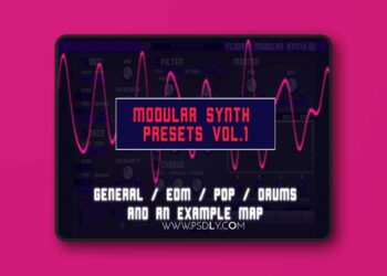 Modular Synth Presets 1 EDM POP Drums (4.23 – 4.27)