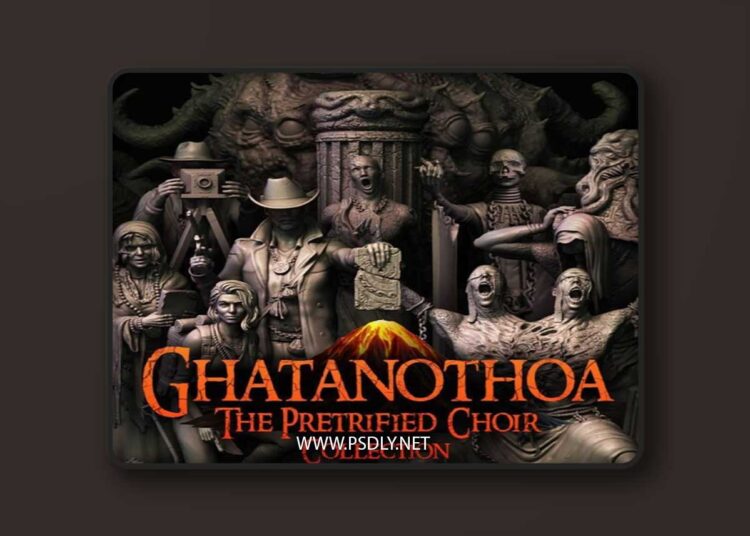NS Miniatures – Ghatanothoa – The Petrified Choir April 2026 – 3D Print Model STL 1 NS Miniatures – Ghatanothoa – The Petrified Choir April 2026 – 3D Print Model STL