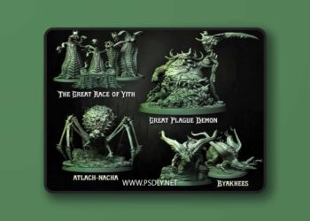 NS Miniatures – The Tribes Chosen January 2026 – 3D Print Model STL