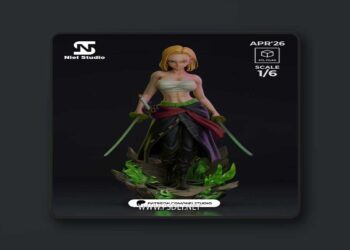 Niel Studio – C18 Multiverse – Zoro – 3D Print Model STL