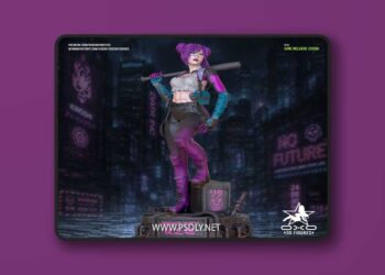 OXO3D Figures – Rita – 3D Print Model STL