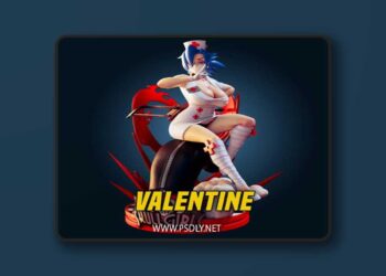 Officer Rhu – Valentine Skullgirls Nurse – 3D Print Model STL