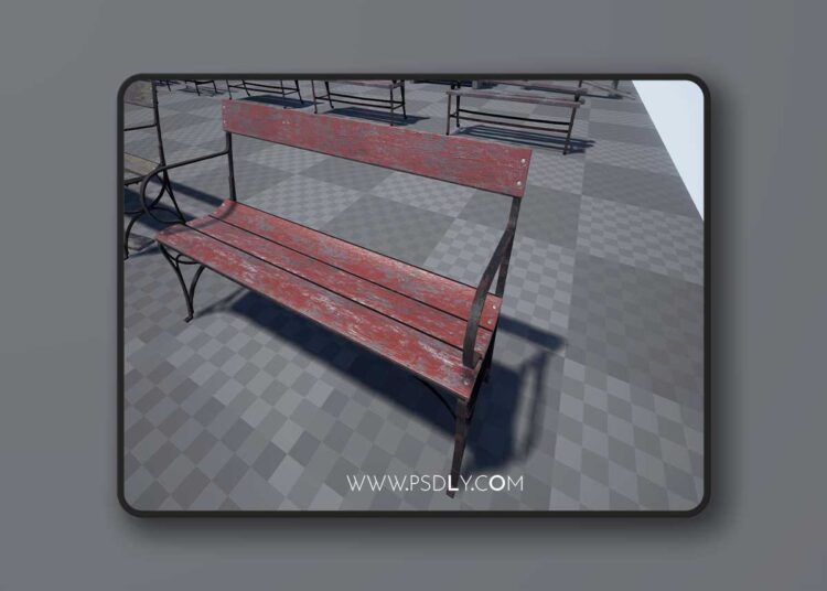 Old Bench Pack (4.27, 5.0 - 5.7) for Unreal Engine 1 Old Bench Pack (4.27, 5.0 - 5.7)