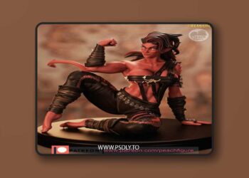 Peach Figure – Karlach – 3D Print Model STL