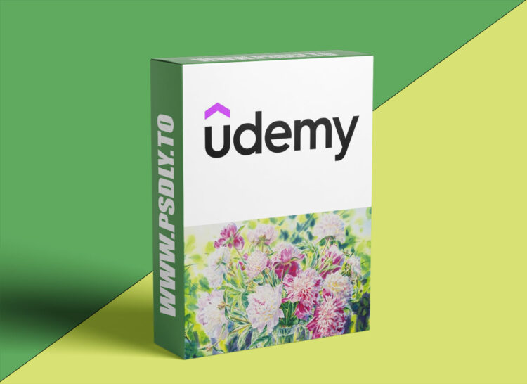 Udemy – Peonies in the Garden: Watercolor Painting Demonstration 1 Peonies in the Garden: Watercolor Painting Demonstration