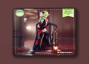 Pikky Prints – Gardevoir – Pokemon – 3D Print Model STL