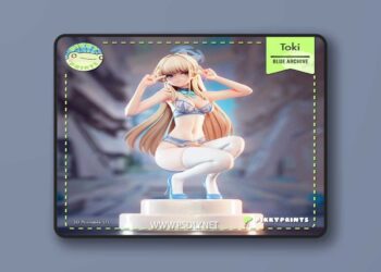 Pikky Prints – Toki Asuma – Blue Archive – 3D Print Model STL