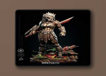 Predator Female by Creative Geek MB – 3D Print Model STL 1